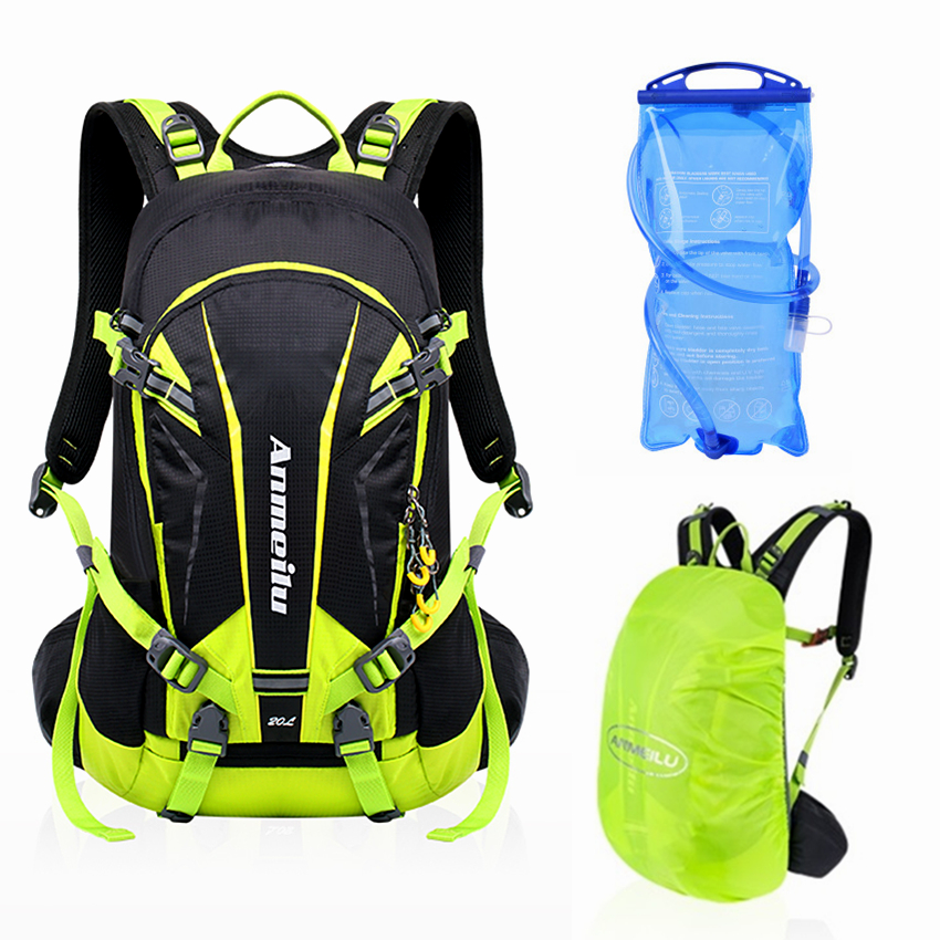 Mountain Biking Rucksack - 20L Waterproof Cycling Bicycle Bag Rain