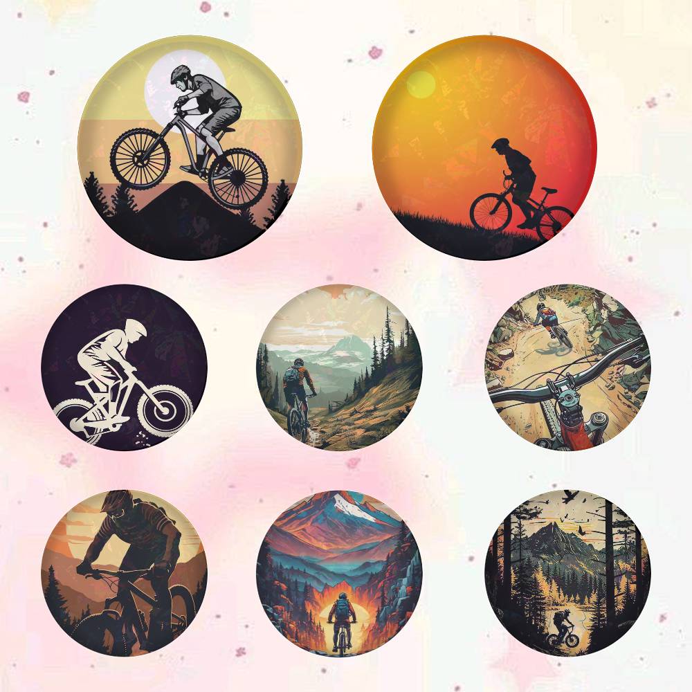 Mountain Biking Rucksack - Mountain Bike 75x75 25x25 Mm Cartoon