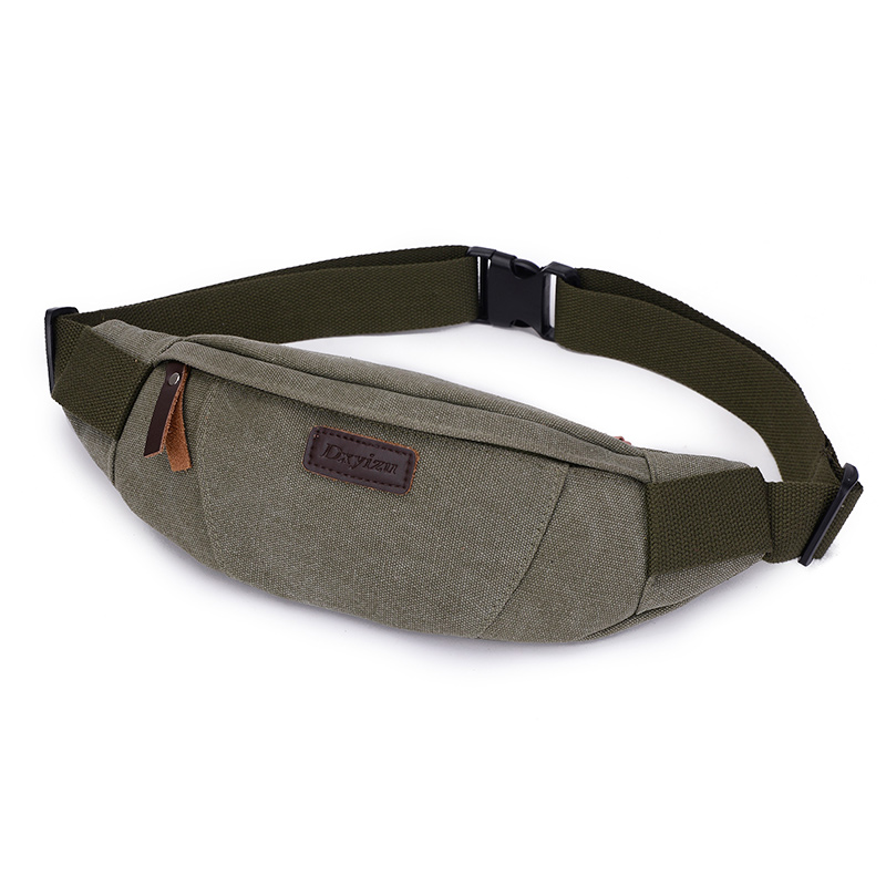 Men's Canvas Fanny Pack Waist  – Mountain Biking Waist Pack recenzja i cena