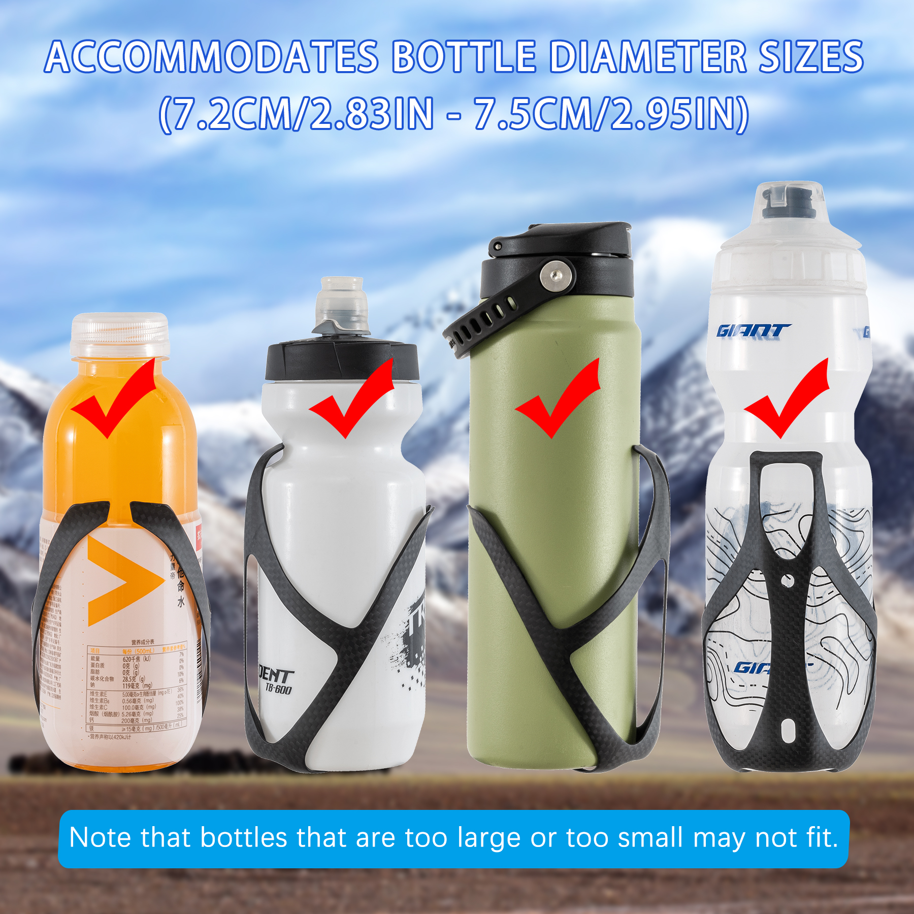 HUALONG No Logo 3K Carbon Fibe – Mountain Biking Water Bottle recenzja i cena
