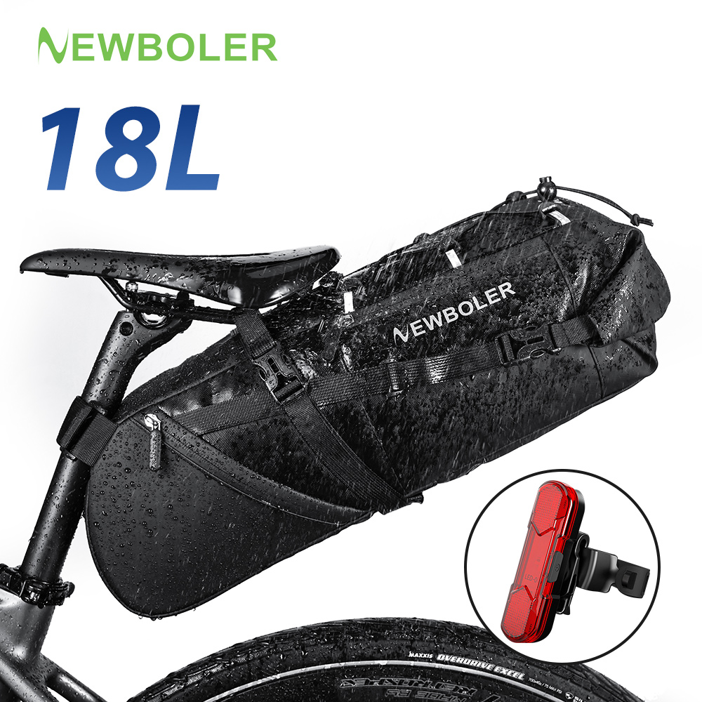 NEWBOLER 18L Bike Saddle Bag W – Mountain Biking Waist Pack recenzja i cena