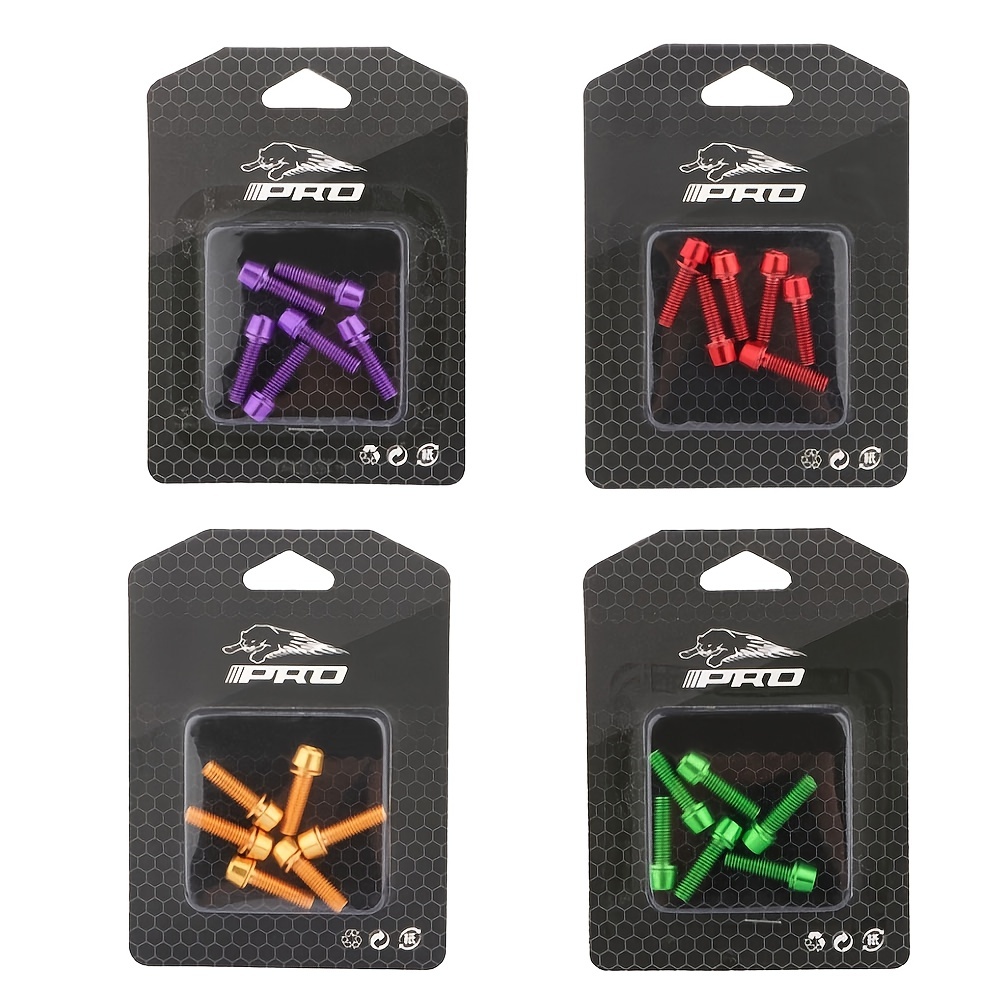 6pcs M5 bolt screws for mounta – Mountain Biking Water Bottle recenzja i cena