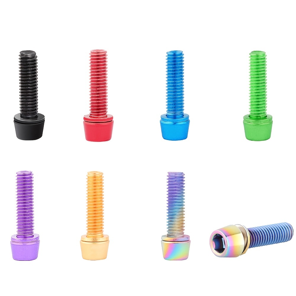 6pcs M5 bolt screws for mounta – Mountain Biking Water Bottle recenzja i cena
