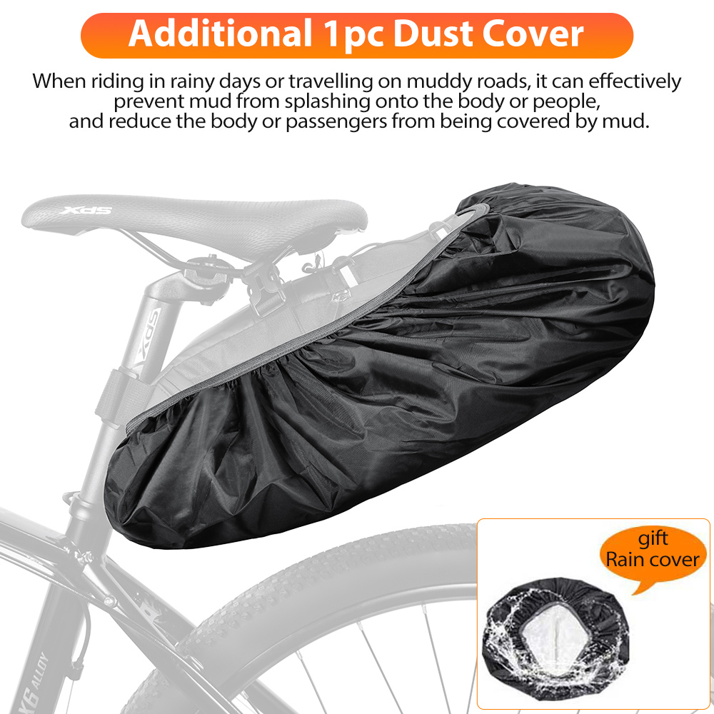 NEWBOLER Bike Saddle Bag 18L W – Mountain Biking Waist Pack recenzja i cena