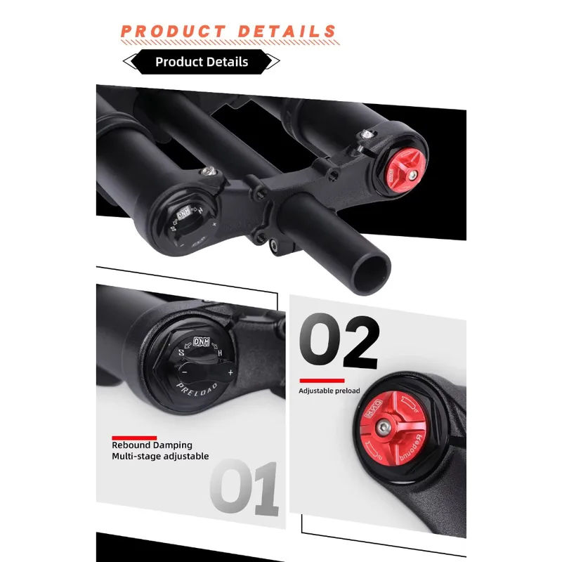 DNM USD C Mountain Bike Front  – Mtb Fork Air recenzja i cena