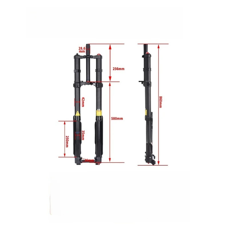 DNM USD C Mountain Bike Front  – Mtb Fork Air recenzja i cena