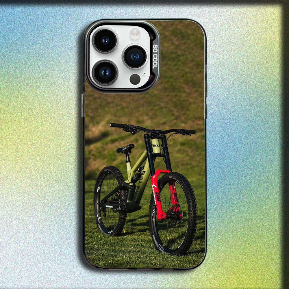 Mountain Bicycle Bike Phone Ca – Mountain Biking Cartoon recenzja i cena