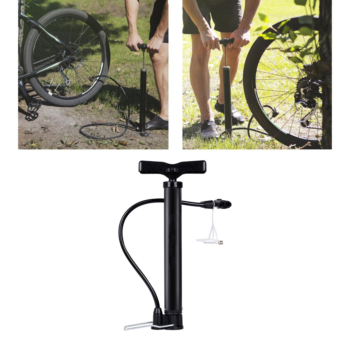 Manual Bicycle Tire Air Pump B – Mtb Fork Air recenzja i cena