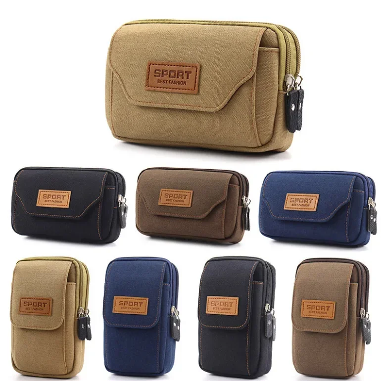 6.5 Inches Men Soft Pouch Belt – Mountain Biking Waist Pack recenzja i cena