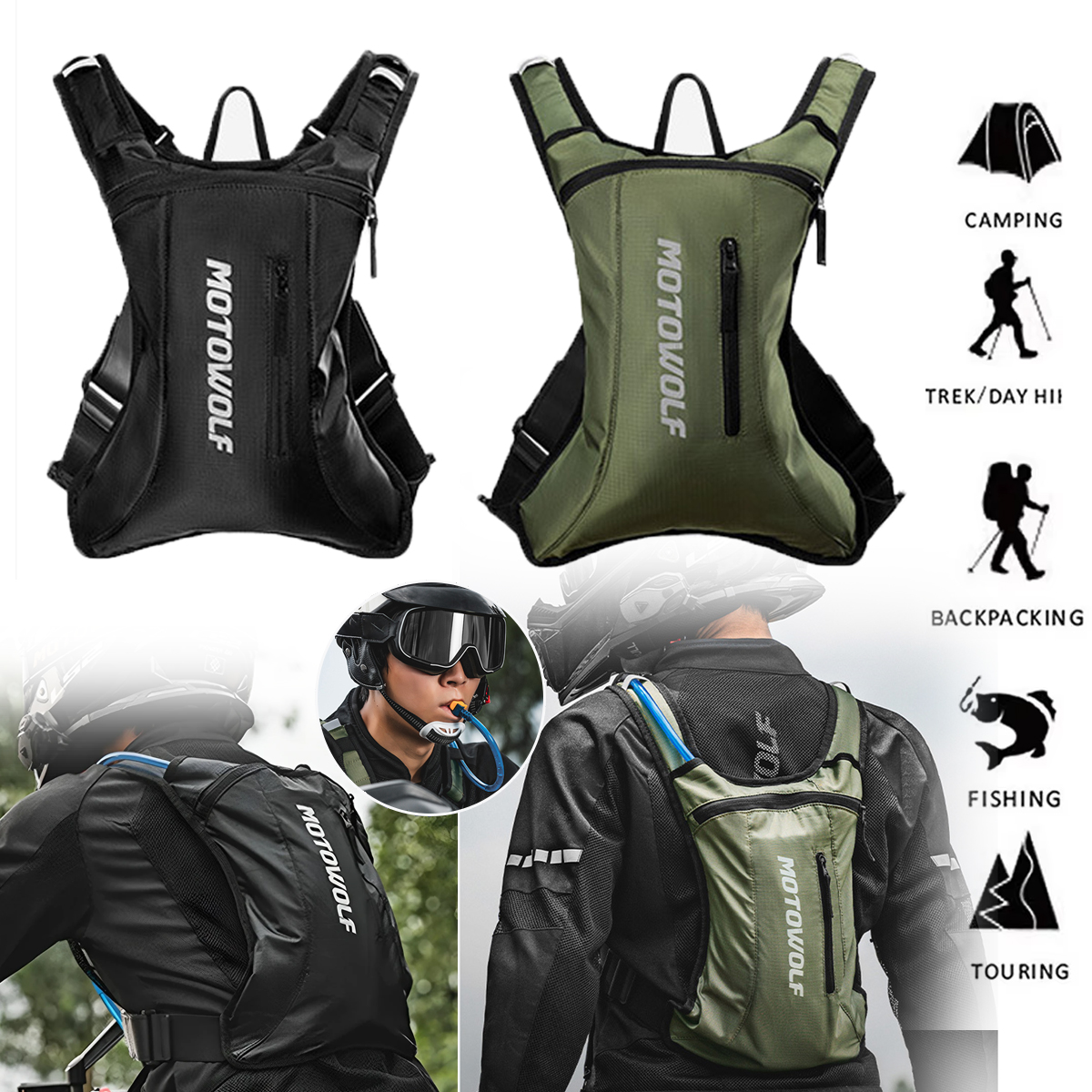 Motorcycle Cycling Hydration P – Mountain Biking Rucksack recenzja i cena