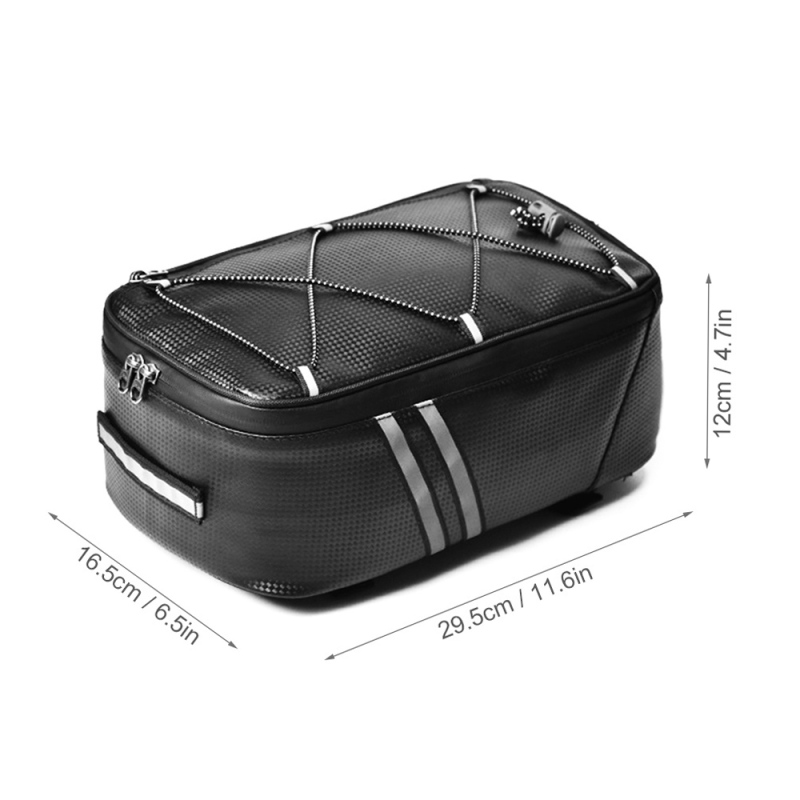 Bike Trunk Bag 7L Bicycle Rear – Mountain Biking Waist Pack recenzja i cena