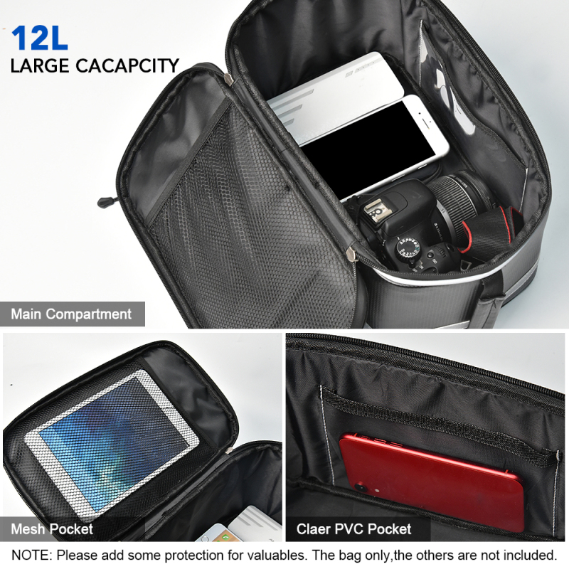 Bike Trunk Bag 7L Bicycle Rear – Mountain Biking Waist Pack recenzja i cena