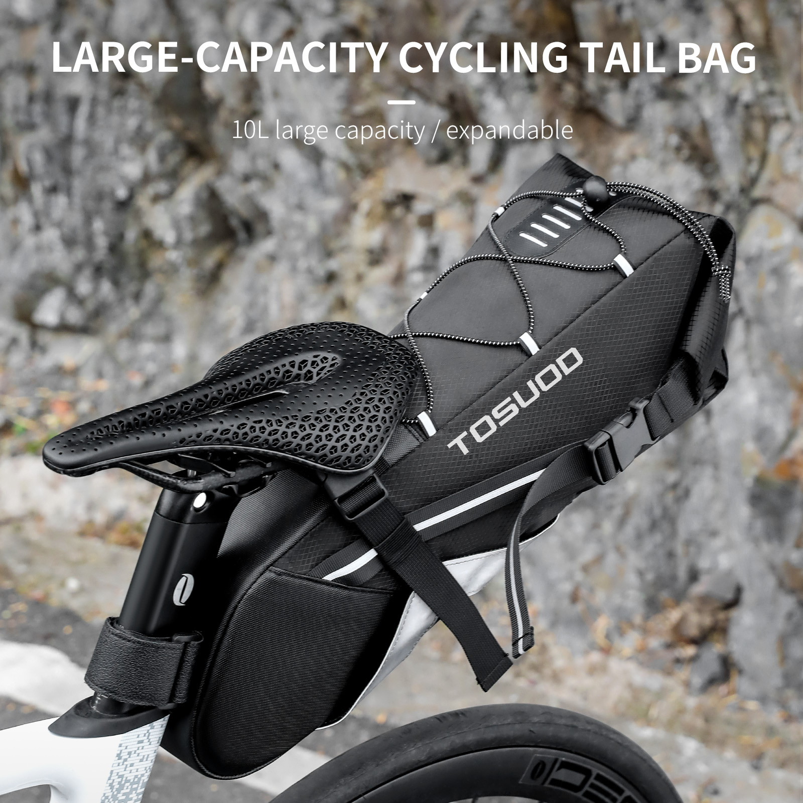 TOSUOD Bicycle Rear Bag 10L Ca – Mountain Biking Waist Pack recenzja i cena