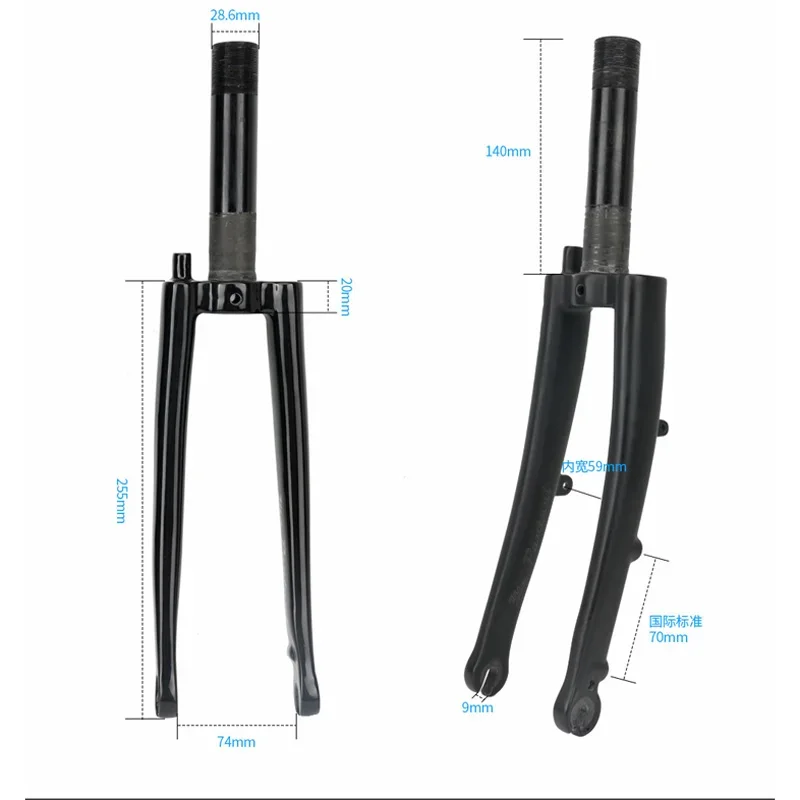RIRO Folding Bicycle Fork For  – Mtb Fork Air recenzja i cena