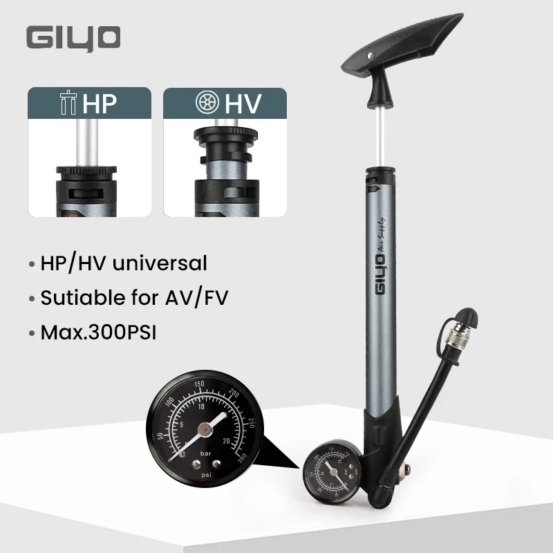 Giyo GS-41P 300psi Bicycle Sho – Mtb Fork Air recenzja i cena