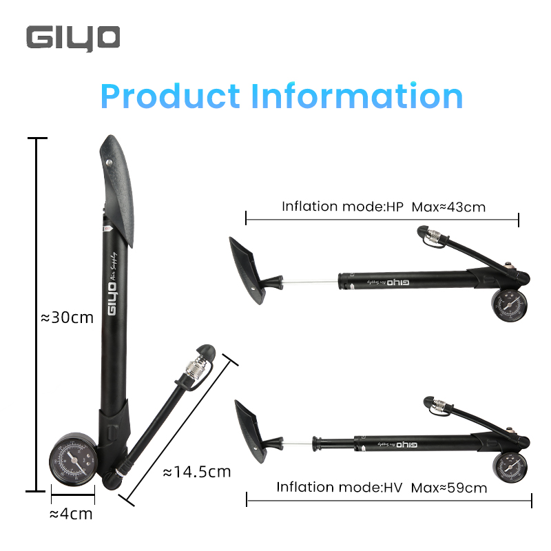 Giyo GS-41P 300psi Bicycle Sho – Mtb Fork Air recenzja i cena