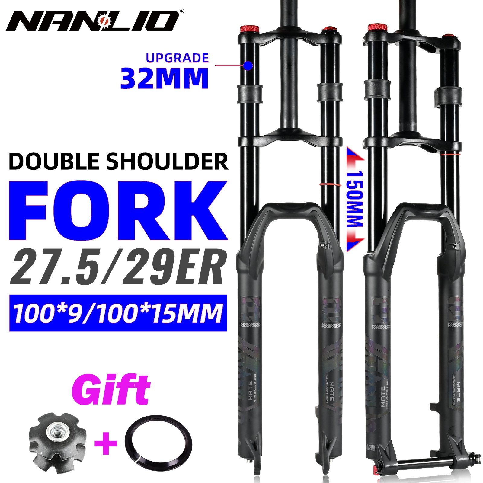 NanLio Double Shoulder Snow Fr – Mtb Fork Air recenzja i cena